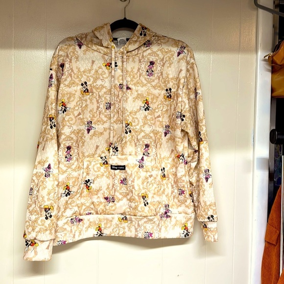 Disney Mickey Mouse Hoodie. With Kangaroo Pocket Sz Small/Medium - Picture 1 of 9
